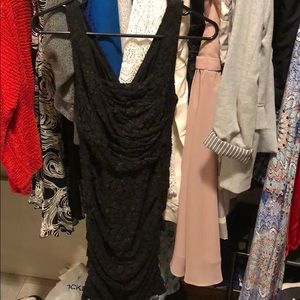 Express black Lace dress